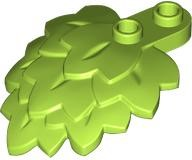 Folha de Plantas em Camadas Verde Limão