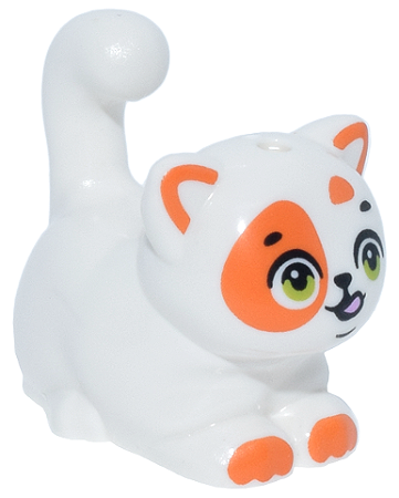 Gato Branco Lego Friends