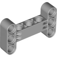 Viga 3X5 Perpendicular H-Shape Cinza Claro