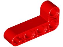 Viga L 2x4 Vermelha