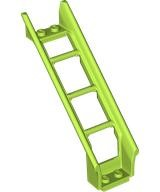 Trilho de Montanha-russa, Rampa Íngreme, Elevação de 6 Tijolos Verde Limão