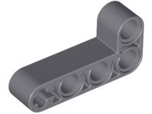 Viga L 2x4 Cinza Escura