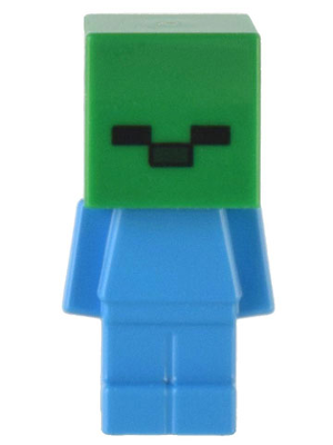 Minifigura Lego Minecraft - Bebê Zumbi
