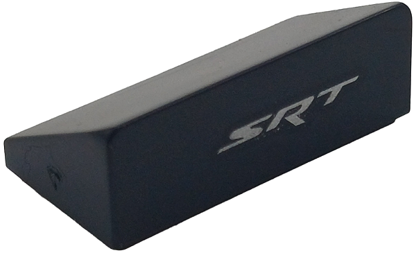 Inclinação 30 1x2x2/3 com Escrita 'SRT' Preta