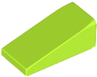 Inclinação 18 2 x 1 x 2/3 Verde Limão