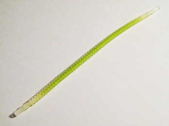 Mangueira Nervurada Flexível com Extremidades de 8mm, 19L com Centro em Verde Limão