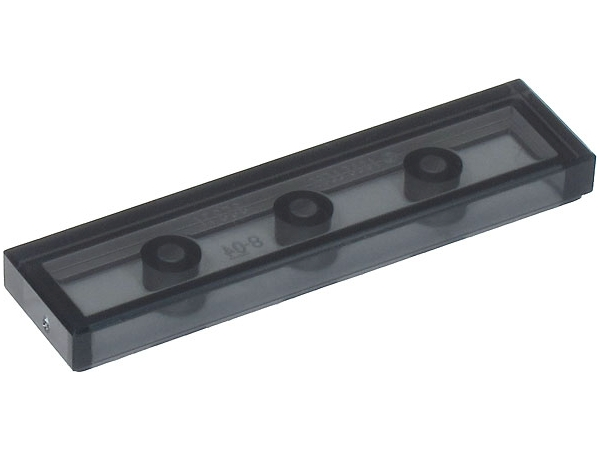 Placa Lisa 1x4 Translúcida Escura