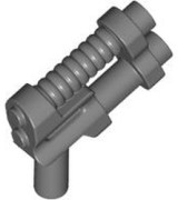 Pistola de Dois Canos - Cano Superior com 8 Raias Cinza Escura