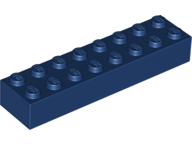 Tijolo 2x8 Azul Escura