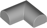 Inclinação Curva 2x2x2/3 de Canto Cinza Clara