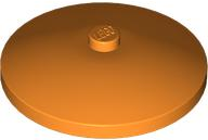 Disco estilo RADAR 4x4 com encaixe para eixo Laranja