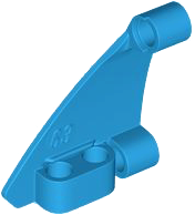 Painel Curvo #63 5x4 Cônico Esquerdo Dark Azure