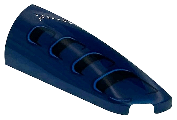 Inclinação Curva 4x1 Lado Direito Azul Escura com Entrada de Ar