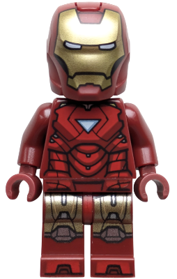Minifigura Lego Super Heroes - Iron Man - Armadura Mark 6