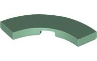 Placa Lisa de Canto 3x3 Sand Green
