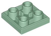 Placa Lisa Modificada Sand Green