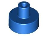 Placa redonda 1x1 com pino Azul
