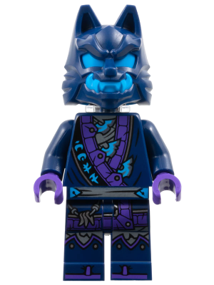 Minifigura Lego Ninjago - Wolf Mask Claw Warrior