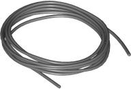 Cordão de Espessura Média com 66cm Cinza Escuro