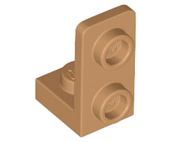 Suporte 1x1 - 1x2 Invertido Medium Nougat