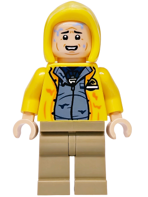 Minifigura Lego Jurassic Park - Dennis Nedry