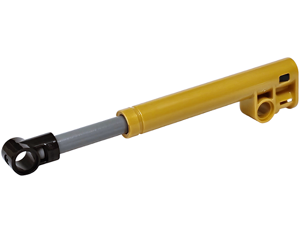 Amortecedor com Mola Interna 11L Dourado Perolado