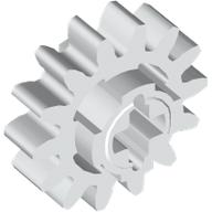 Engrenagem 14 dentes Branca