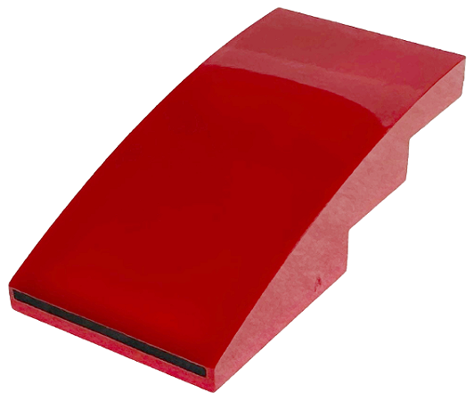 Inclinação Curva 4x2 com Linha Preta Desenhada