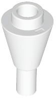 Cone Invertido com barra Branca