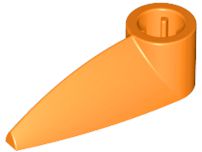 Dente com encaixe para eixo Laranja