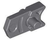 Mini Lançador de Projéteis Trigger para Arma Cinza Escuro