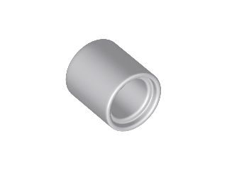 Conector 2/3L Cinza Claro