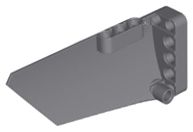 Painel de Carenagem #18 Grande Liso, Lado B Cinza Escuro