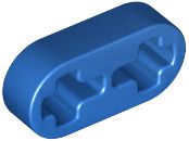 Viga 1x2 fina Azul