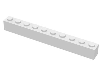 Tijolo 1x10 Branco