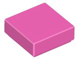Placa Lisa 1x1 Dark Pink