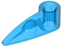 Dente com encaixe para eixo Translúcido Azul