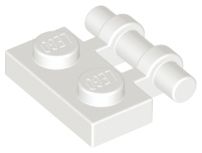 Placa Modificada 1x2 Branca