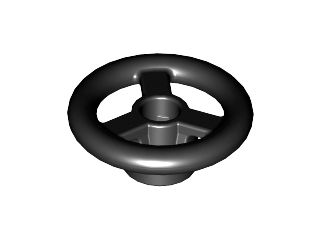 Volante Diâmetro 2L Preto