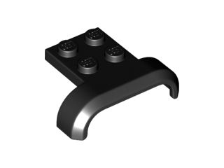 Para-lamas 4x3x1 Preto