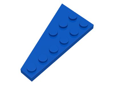 Placa 6x3 direita Azul