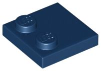 Placa Modificada 2x2 Azul Escura
