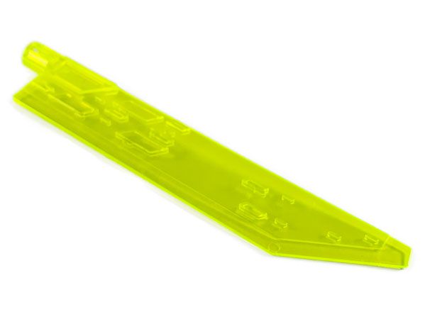 Hélice com 1 Lâmina 14L com Orifício para Eixo Translúcido Verde Neon