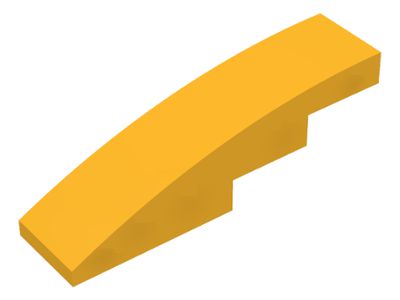 Inclinação Curva 4x1 Laranja Brilhante