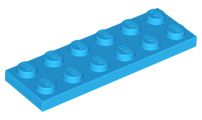 Placa 2x6 Dark Azure