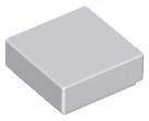 Placa Lisa 1x1 Cinza Claro