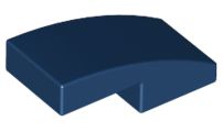 Inclinação Curva 2x1 Azul Escura
