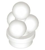 Bolas de Sorvete Brancas