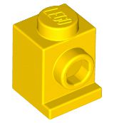 Tijolo Modificado 1x1 Amarelo