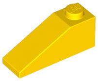 Tijolo com inclinação 33 - 3x1 - Amarelo
